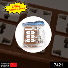 Extension board with multiple outlets